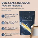 Mushroom Hot Cocoa (1 Pack - 20 Servings)